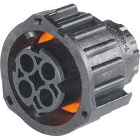 te connectivity 1 967325 2 amp round plug connector din 72585 4 pin