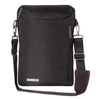 Tech Air Black 13.3 Ultrabook Portrait Case 2 Compartment Fur Lining Shoulder Strap Life Wnty