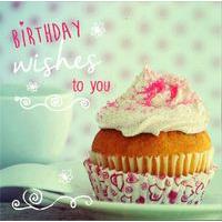 Tea and cake birthday card