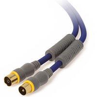 Techlink 690050 Phono Cable 1.5m Blue