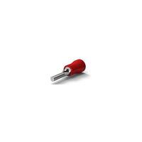 te 165143 plasti grip terminal wire pin short tin 22 16awg red