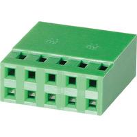 TE Connectivity 925367-6 Ampmodu IV Crimp Housing 2 x 6P Green