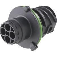 TE Connectivity 1-967402-1 AMP Round Plug Connector 4-Pin 230V Pin...