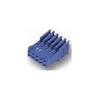 te 281792 8 he14 idc cable socket 180 degree 2 x 8p 28 26awg blue