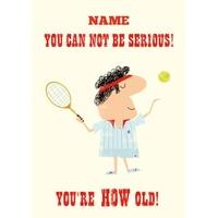 Tennis | Birthday Card
