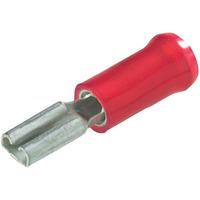 TE 165566-2 110 Faston Crimp Receptacle PIDG .8mm Tin 22-16AWG Red