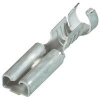 TE 2-160304-4 250 Faston Crimp Receptacle Steel/Nickel 17-13AWG