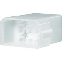 TE 163008 Fastin-Faston 2.8mm Crimp Housing 2 x 4P Clear