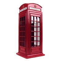 Telephone Box Die Cast Money Box