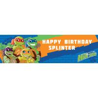 Teenage Mutant Hero Turtles Personalised Party Banner