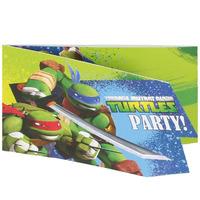 Teenage Mutant Ninja Turtles Party Invitations