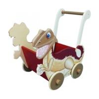 Teamson Dinosaur Push Cart