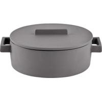 Terra.Cotto Oval Saucepan 26cm, Pepper