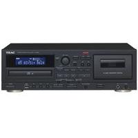 Teac AD-850 Black Cassette Deck / CD Player w/ USB
