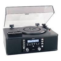 Teac LP-R500 Black Turntable/Radio/CD/Cassette Copy System