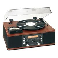 teac lp r500 walnut turntableradiocdcassette copy system