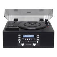 teac lp r550usb black turntableradiocdcassette copy system w usb