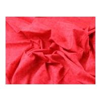 Textures Pattern Print Cotton Poplin Dress Fabric Red