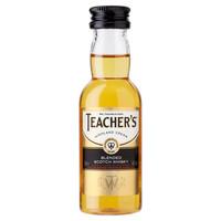 teachers highland cream whisky 5cl miniature