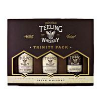 teeling whiskey trinity gift pack 3x 5cl