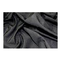 Textured Stretch Jacquard Dress Fabric Dark Navy Blue