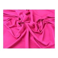Textured Stretch Jersey Knit Dress Fabric Cerise Pink