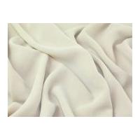 Textured Soft Crepe Suiting Dress Fabric Cream