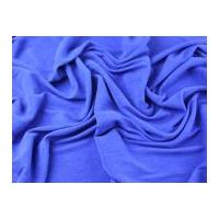 Textured Stretch Jersey Knit Dress Fabric Royal Blue