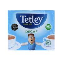 Tetley Tea Bags Decaffeinated 160