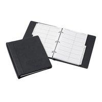 Telephone Index Book (A5) Binder Black With A-Z Index and 20 Pages
