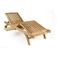 Teak Sun Lounger