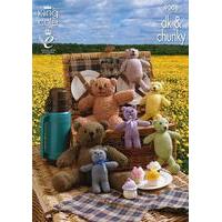 Teddy Bear\'s Picnic in King Cole DK and Chunky (9008)