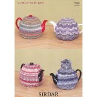 Tea Cosies in Sirdar Crofter DK (7708)