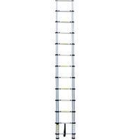 Telescopic 13 Step Ladder Aluminium Lightweight Sturdy for Load 150kg