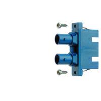 Telegärtner J08082A0010 ST/SC Duplex Adaptor Multimode Phosphor Br...