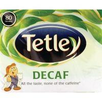 Tetley Decaffeinated Tea Bag Pack of 80 5012X