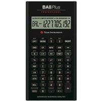 Texas Instruments IIBAPRO/TBL/4E6 Professional Financial Calculator