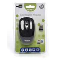 Texet Wireless Optical Computer Mouse Black