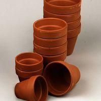 Terracotta Pots. 110mm dia. Each