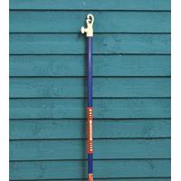 telescopic retractable clothes line prop by kingfisher