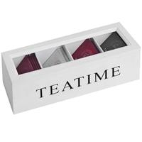 tea time teabag storage box