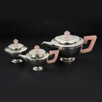 Tea Set with Rose Quartz