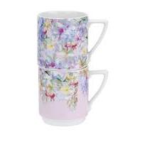 Ted Baker, Stacking Mugs S/2 - Hangarden