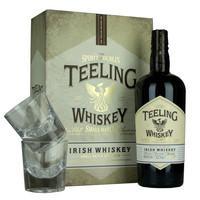 teeling irish whiskey 70cl gift pack