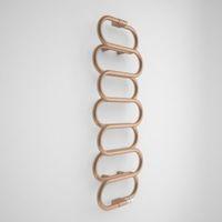 Terma Ouse Galvanic Old Copper Towel Radiator (H)1437mm (W)500mm