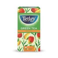 Tetley Tea Bags Green Tea with Mango (Pack of 25 Tea Bags]