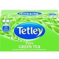 Tetley Draw String Tea Bag Pure Green Pack of 25 1293A