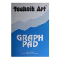 Technik Art Graph Pad A4 5mm Quadrille 40 Leaf XPG6