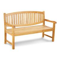 Teak Oval Bench Teak Oval Bench 120cm