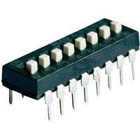 TE 1825057-3 ADE DIP Switch Through Hole Gold 4P Black